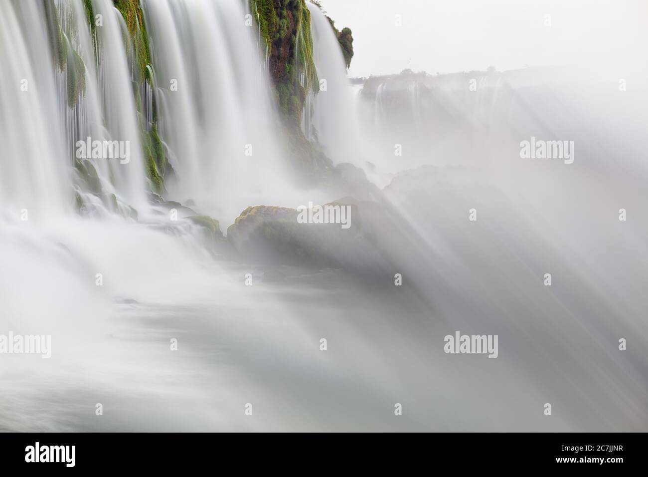 Brazil, Parana, Iguazu Falls National Park (Cataratas do Iguacu) (UNESCO), Devil's Throat (Devil's Throat), Garganta del Diablo (Garganta del Diablo) Stock Photo