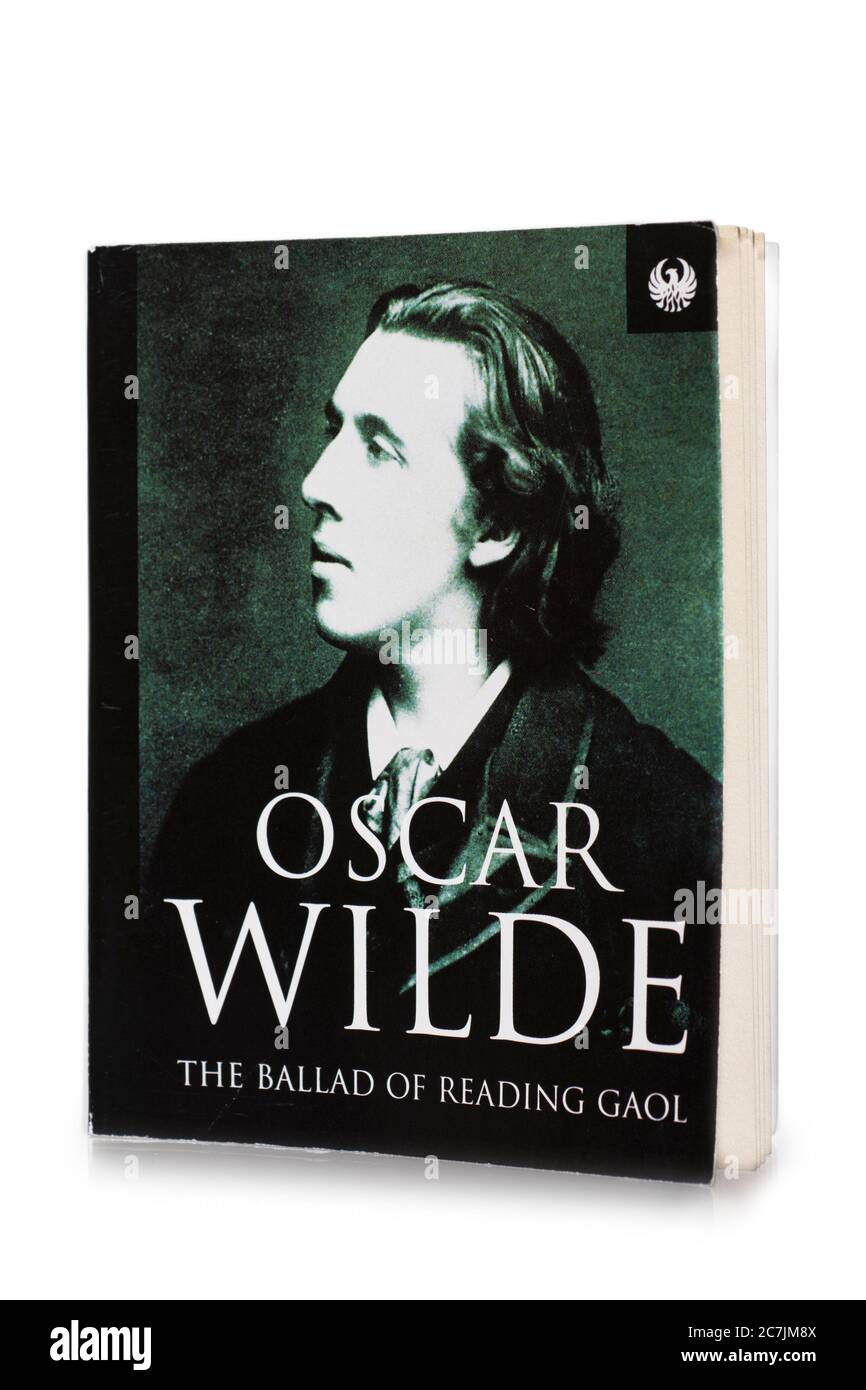 Oscar Wilde, Ballad of Reading Gaol, Poem, Paperback Book Stock Photo