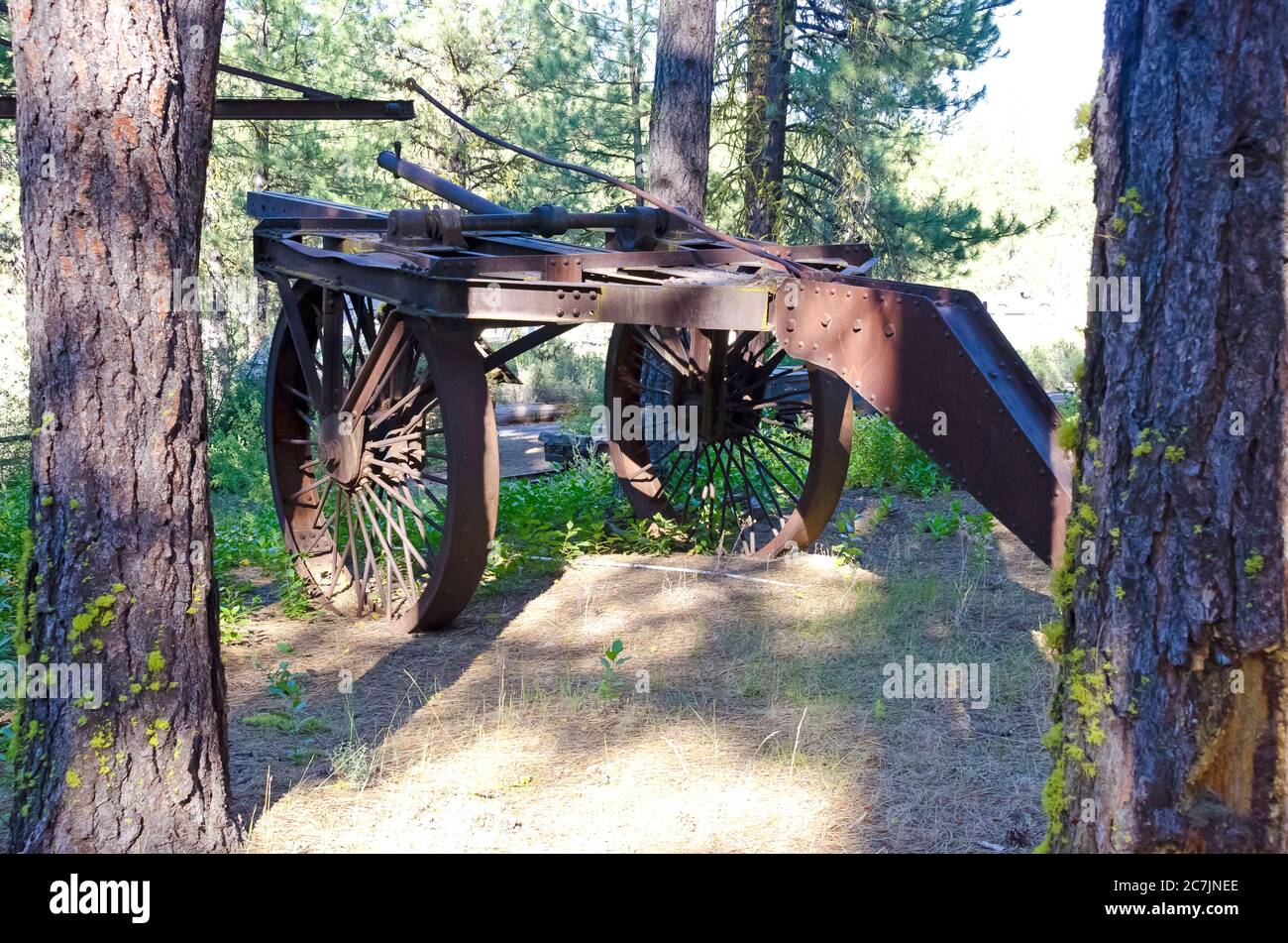 Machines used in Logging, at the Logging Museum in Collier Memorial