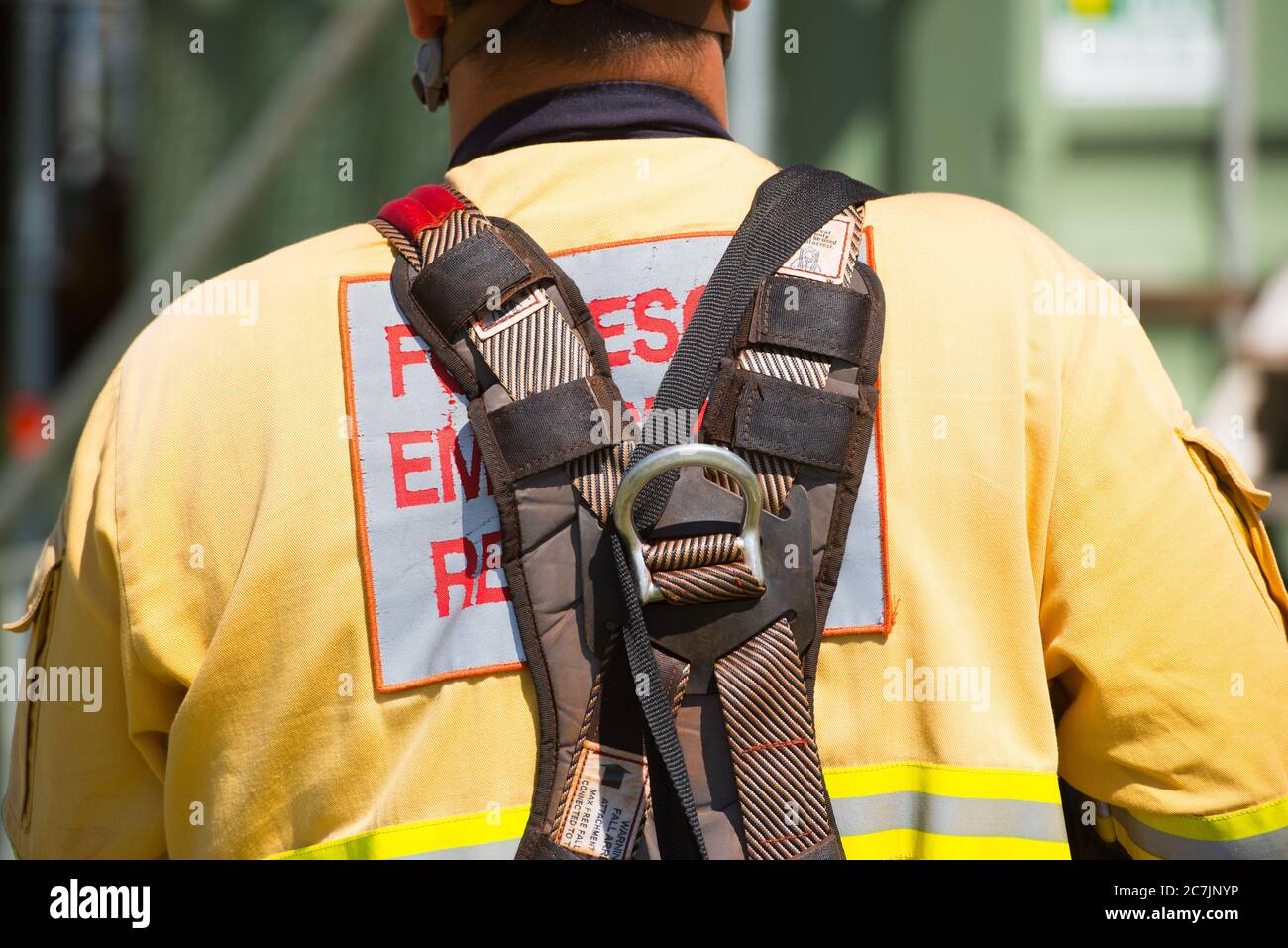 Perth, Australia, 26 November 2017 Emergency response team member with