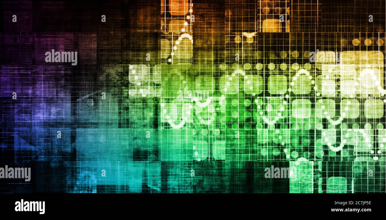 Technology Background Digital Energy As A Art Stock Photo - Alamy