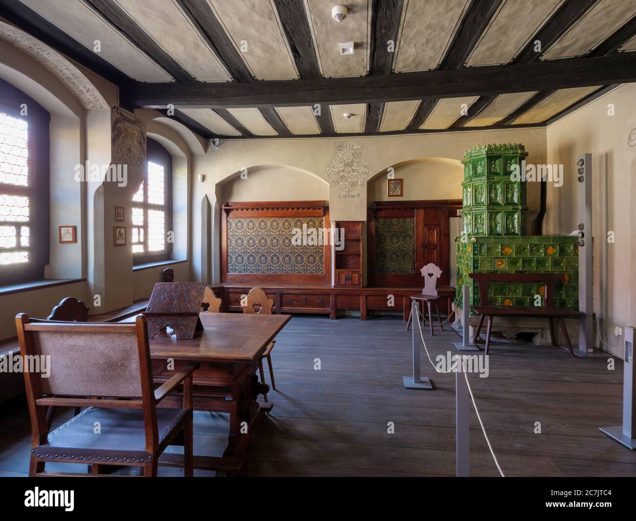 Melanchthon House, inside, Lutherstadt Wittenberg, UNESCO World Heritage, Saxony-Anhalt, Germany Stock Photo