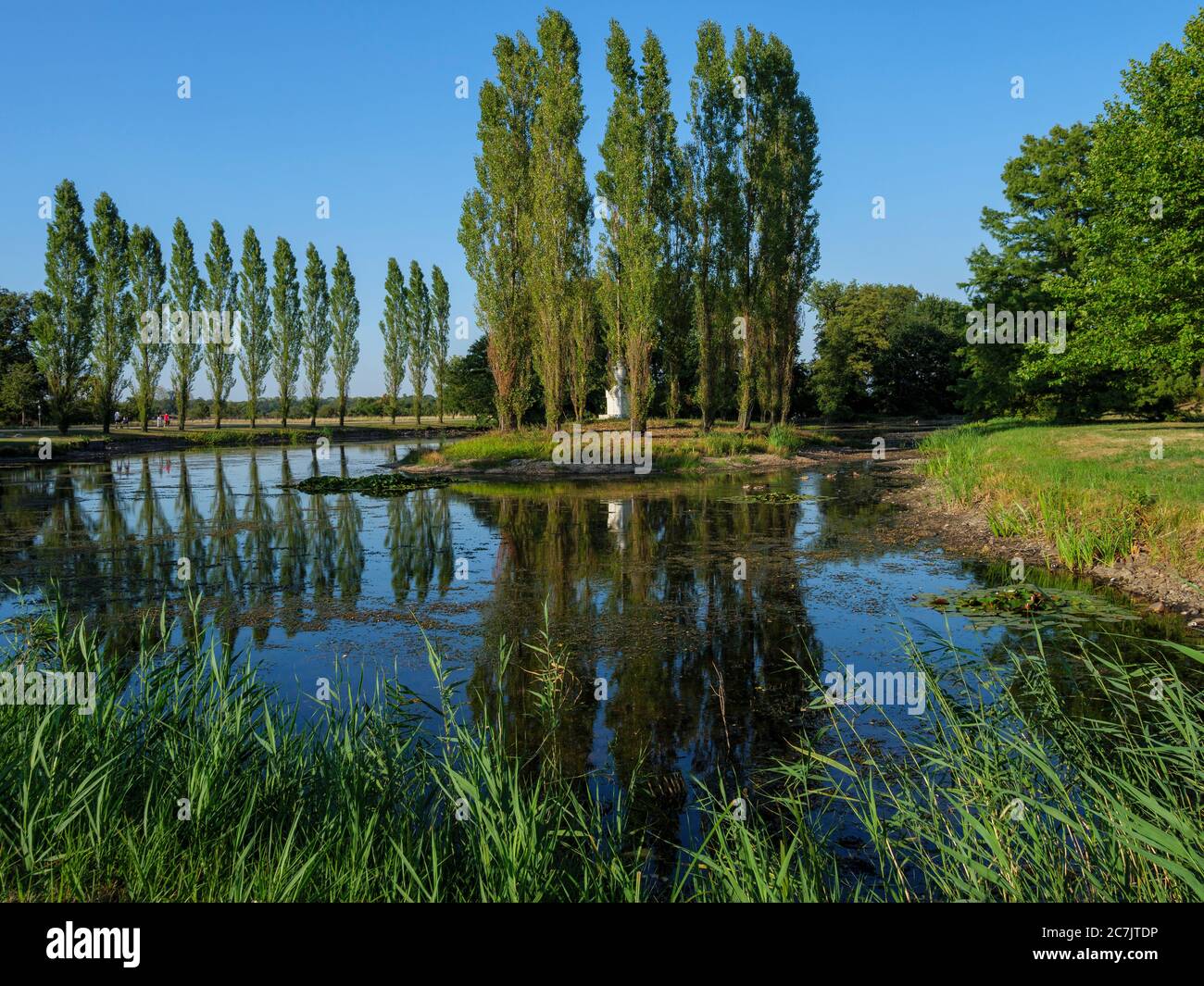 Wörlitz Park, Dessau-Wörlitz Garden Realm, UNESCO World Heritage, Saxony-Anhalt, Germany Stock Photo