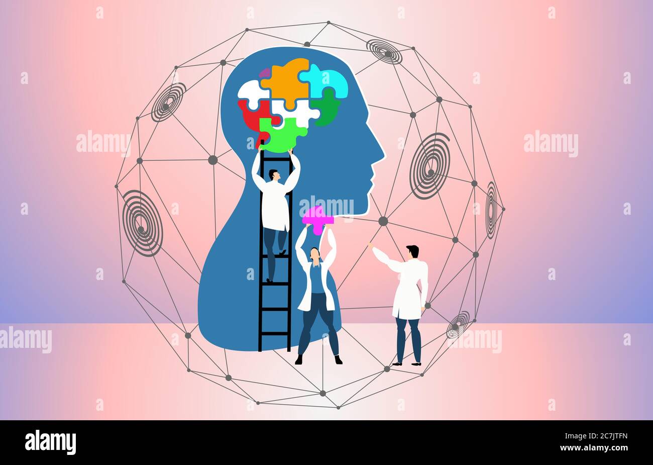 Psychological jigsaw hires stock photography and images Alamy