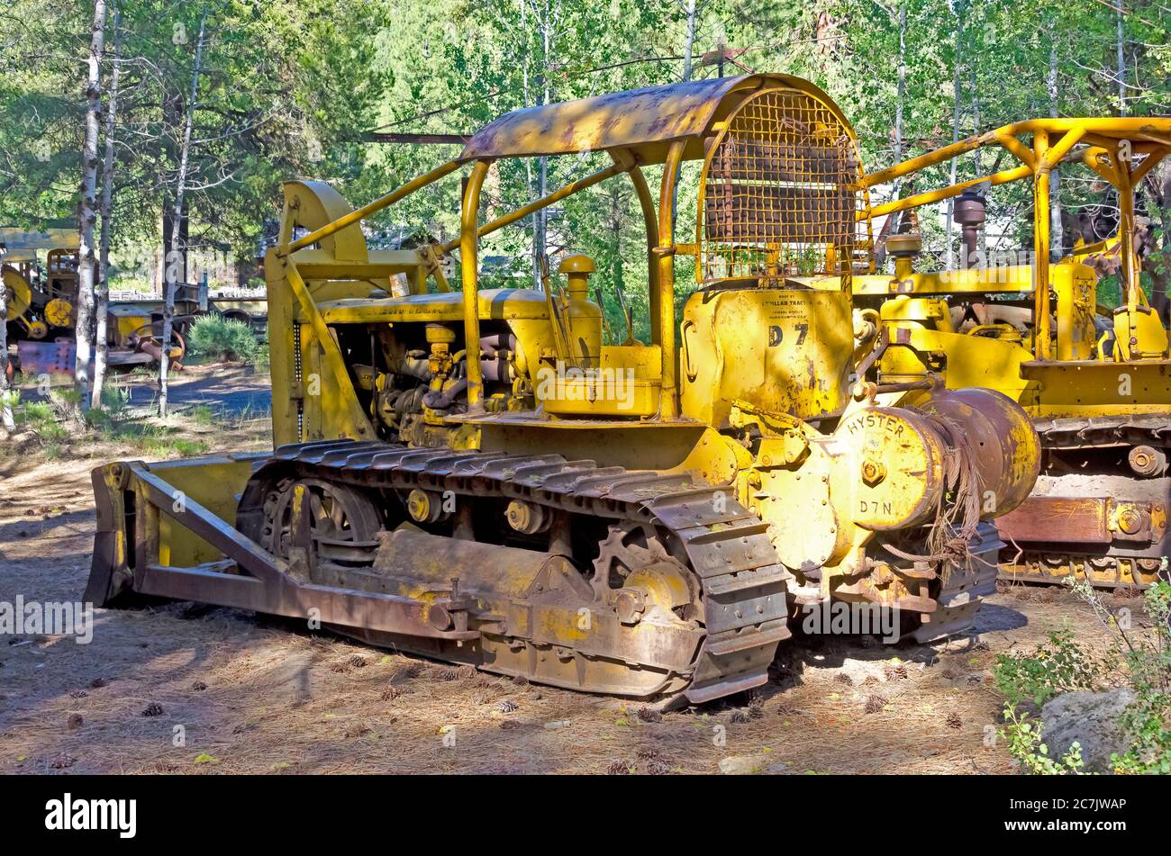 Machines used in Logging, at the Logging Museum in Collier Memorial