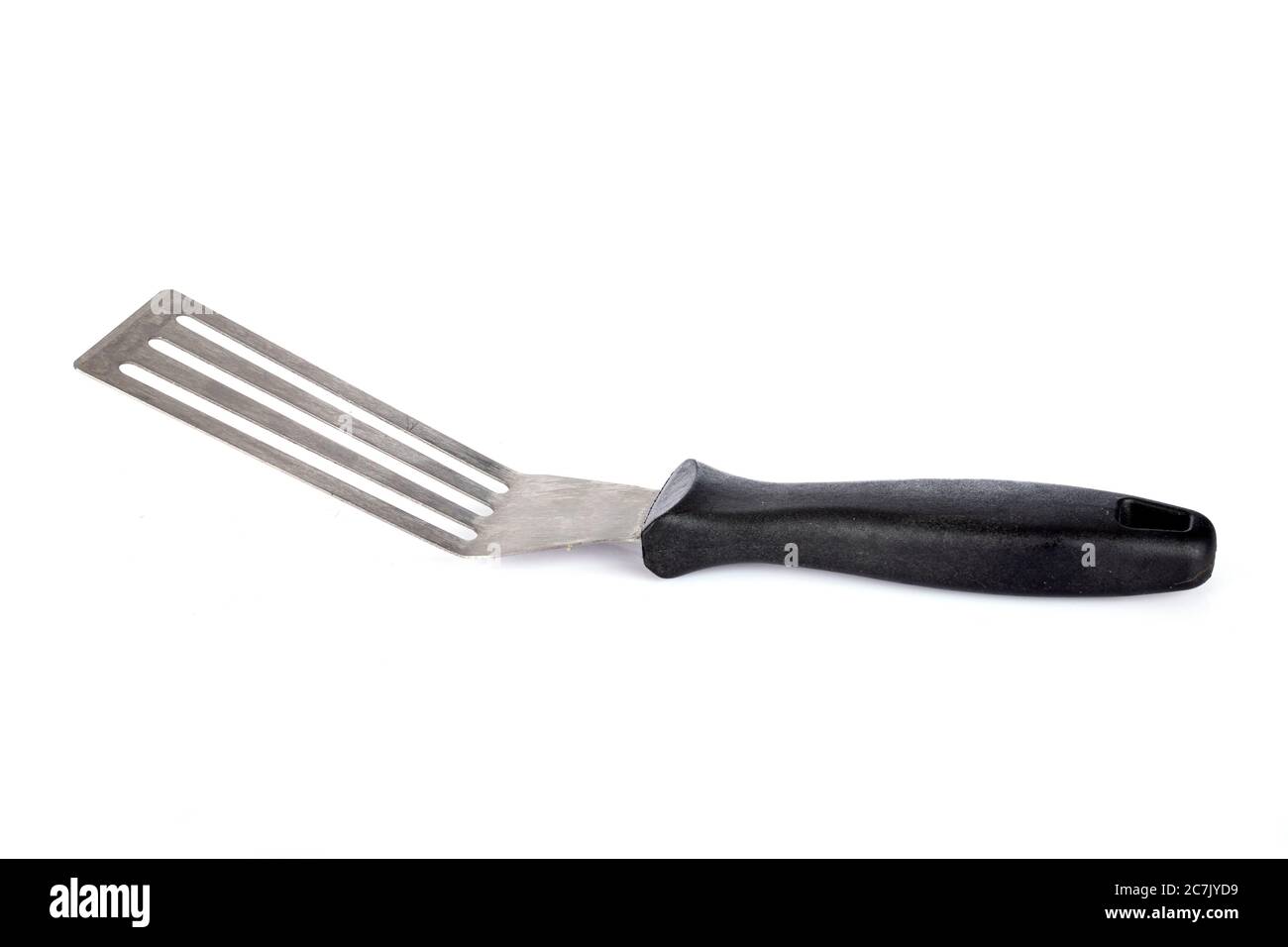 metal spatula in front of white background Stock Photo Alamy