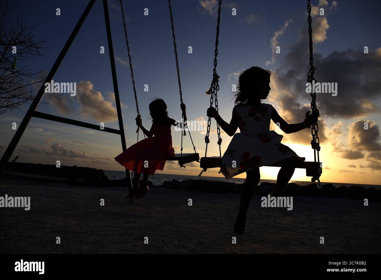 Girls swing set sale