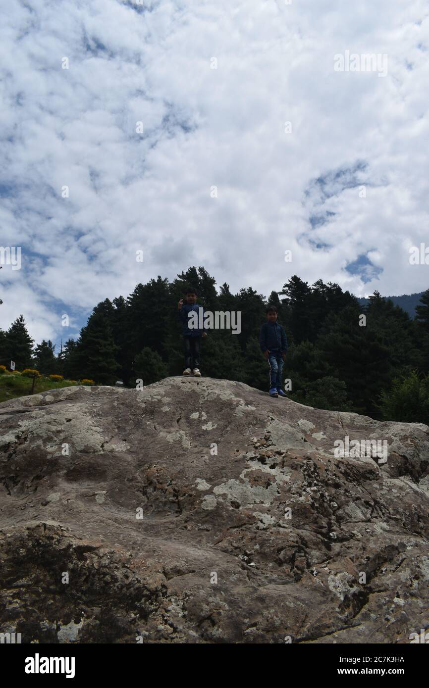 An eye catching view at Kashmir,India Stock Photo Alamy