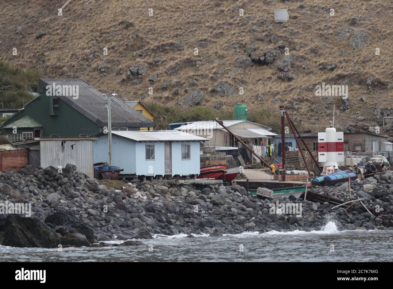 Isla Alejandro Selkirk, Juan Fernandez Group, Chile fisherman’s
