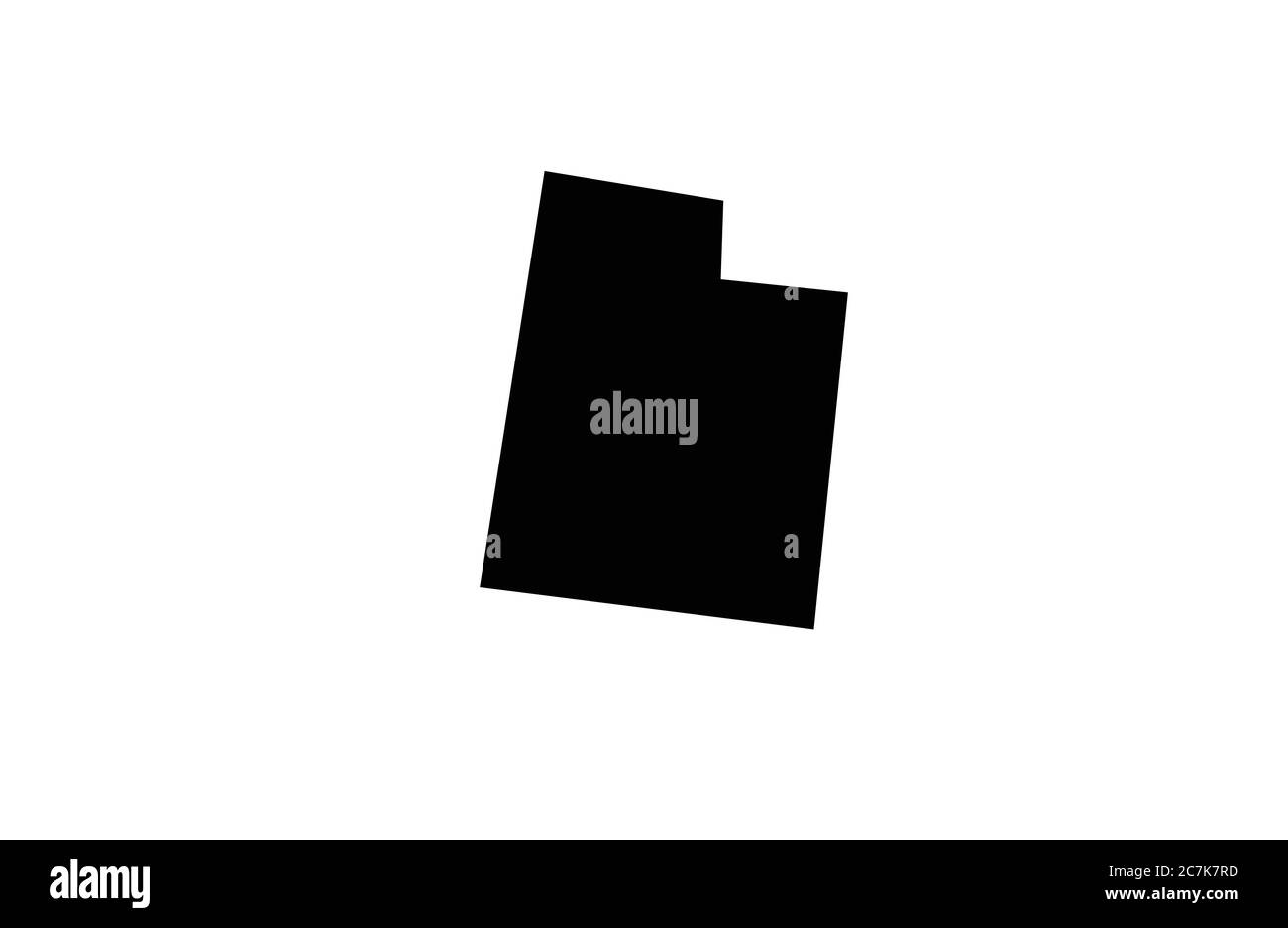 Utah map outline vector illustration Stock Vector Image & Art - Alamy