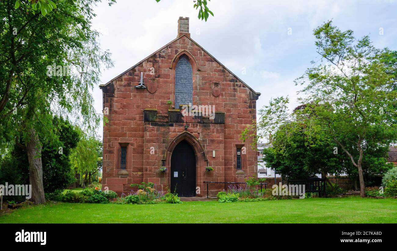 Parkgate, Wirral, UK Jun 17, 2020 St. Thomas' Church, is a church of