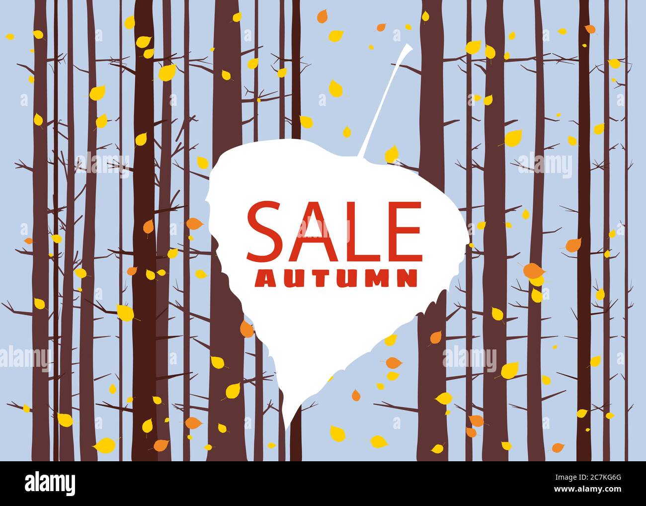 Fall Tree Work Ad Sale autumn on an autumn leaf, fall, background landscape forest, tree ...