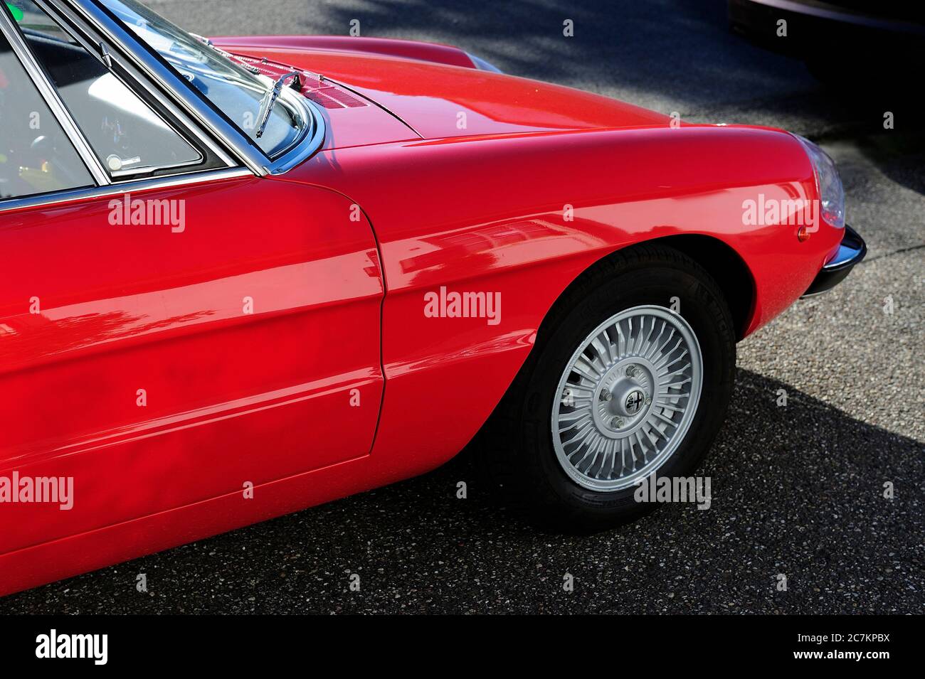 Alfa Romeo Spider Pininfarina Car Oldtimer Classic Car Roadster Italian Design Stock Photo Alamy