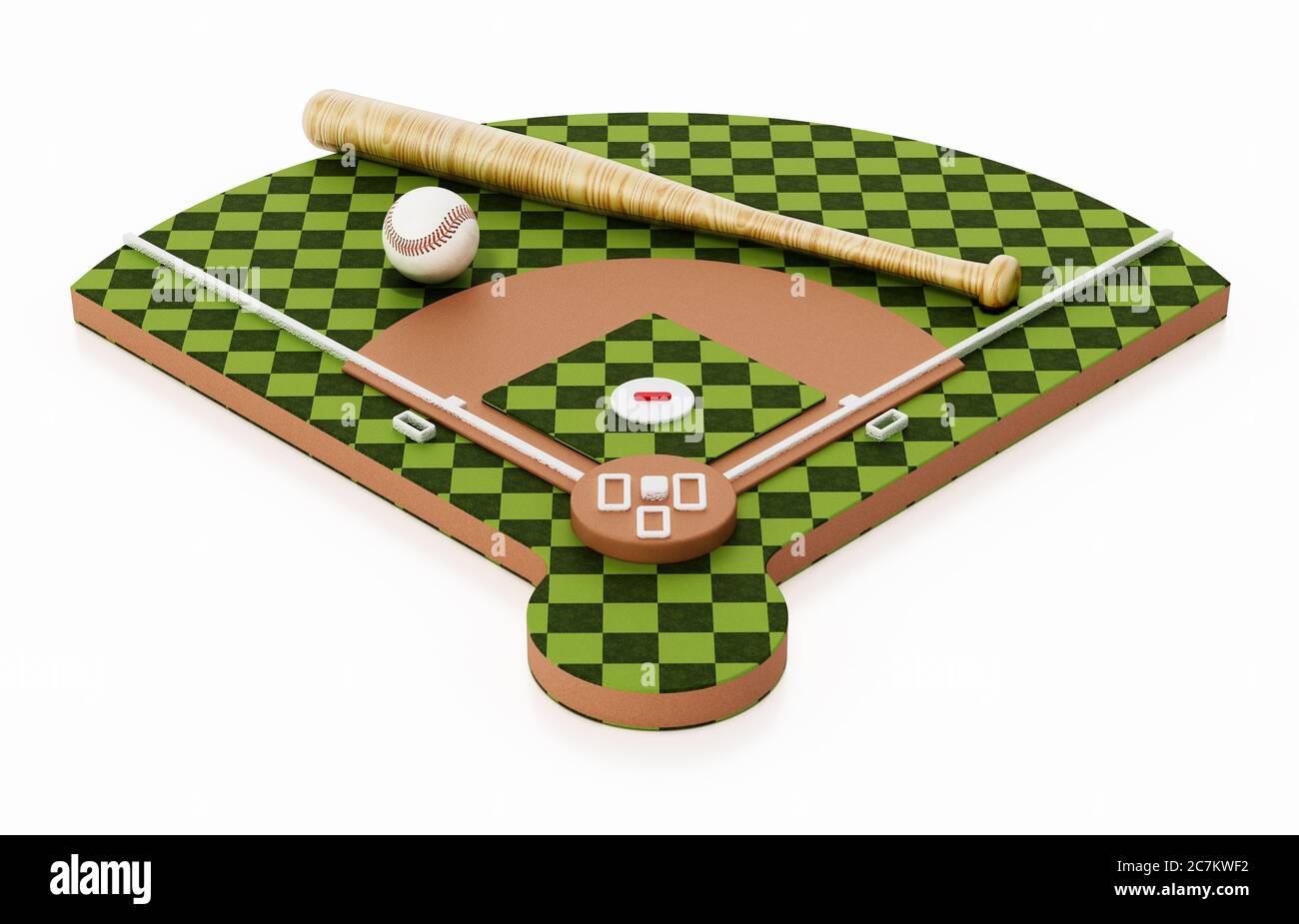 Easy Baseball Field Drawings