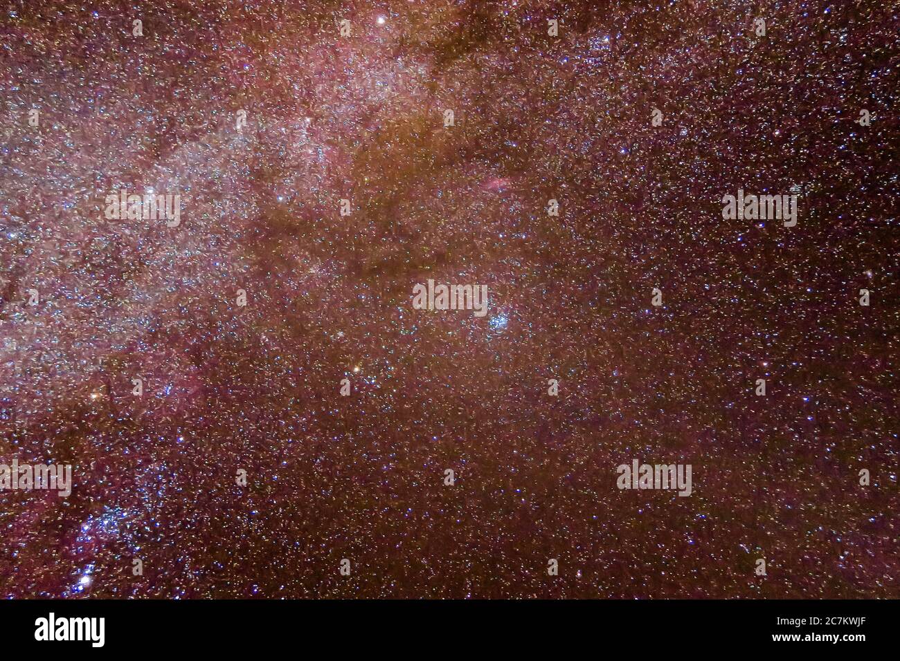 Starry Night Sky with a lot of Stars Background Stock Photo - Alamy