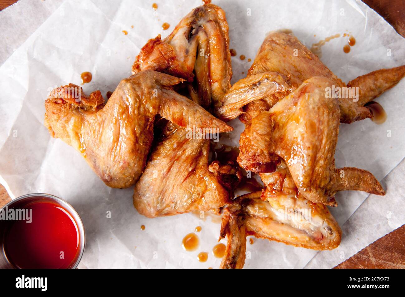 whole, uncut chicken wings Stock Photo Alamy