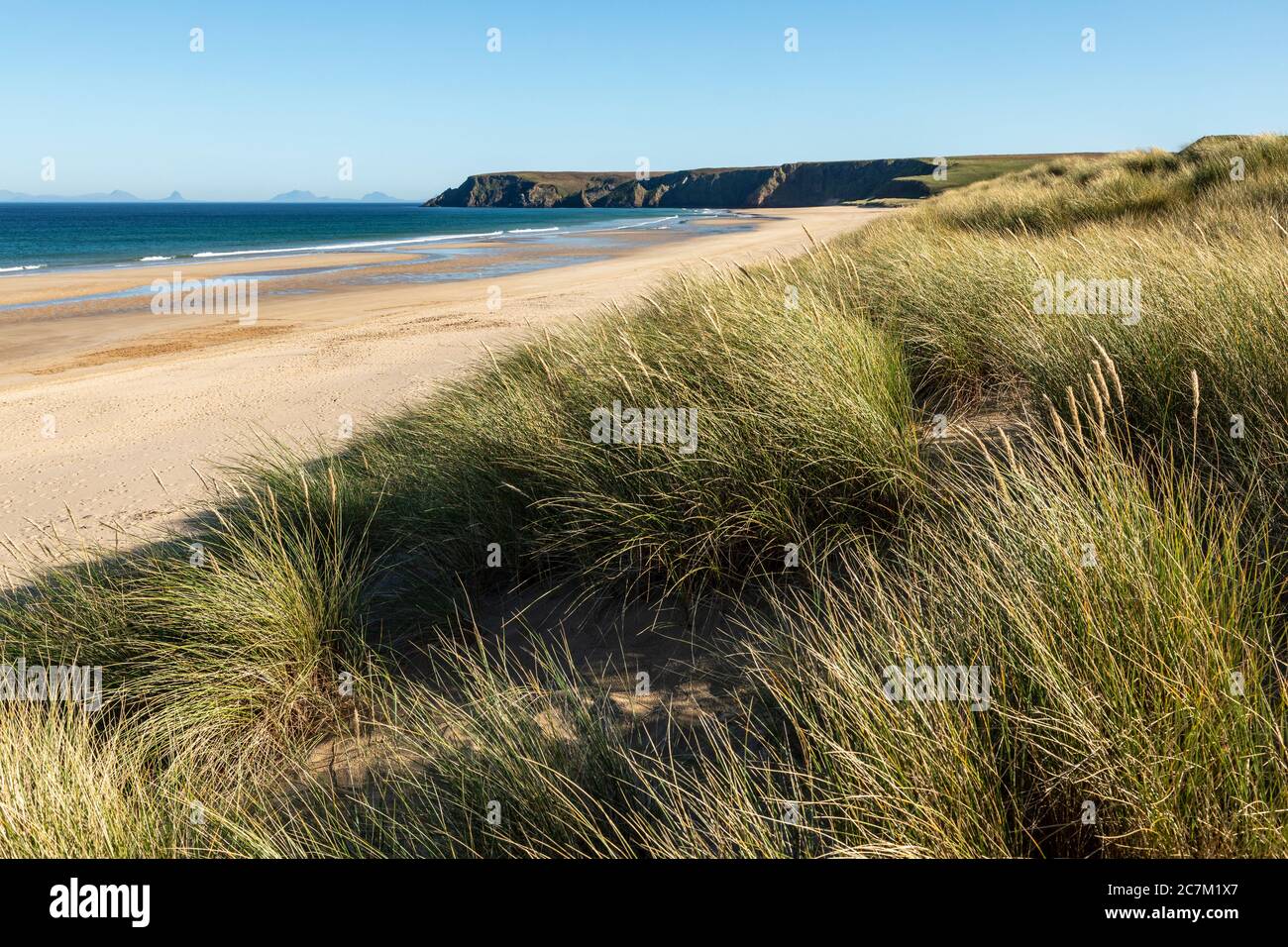 Traigh Mhòr, North Tolsta, Isle of Lewis, Outer Hebrides, Scotland Stock Photo