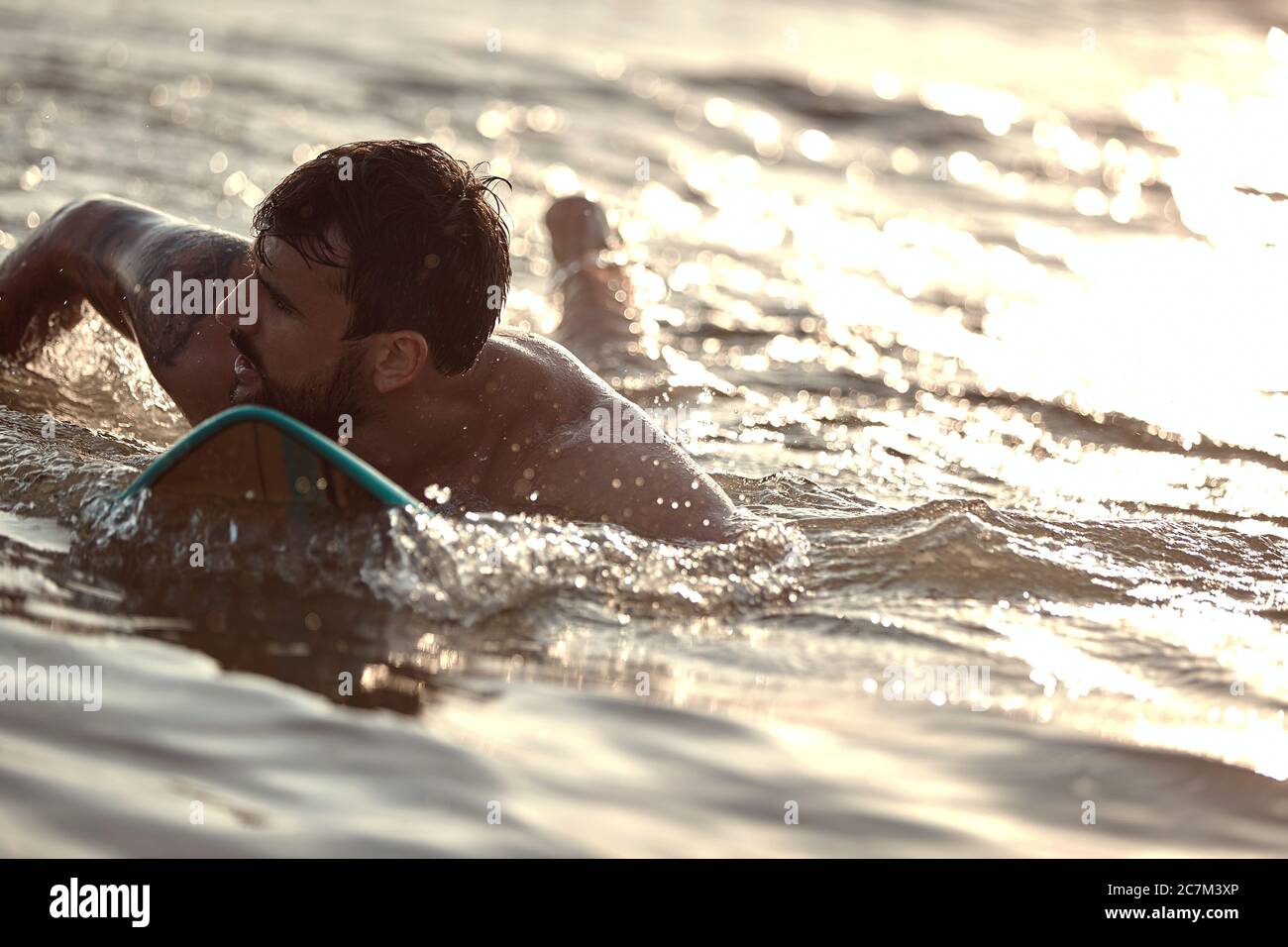 Surfer close up hi-res stock photography and images - Alamy