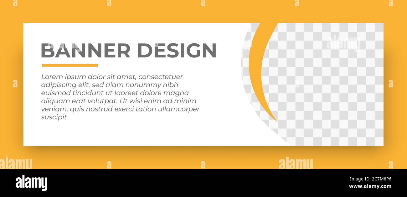 Header Banner Social design Vector frame background. used for cover page design. Stock Vector