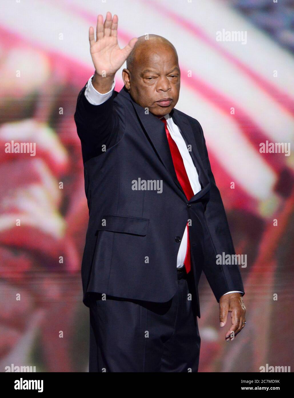 United States Representative John Lewis (Democrat of Georgia) makes remarks at the 2012 Democratic National Convention in Charlotte, North Carolina on Thursday, September 6, 2012. Credit: Ron Sachs/CNP.(RESTRICTION: NO New York or New Jersey Newspapers or newspapers within a 75 mile radius of New York City) /MediaPunch Stock Photo