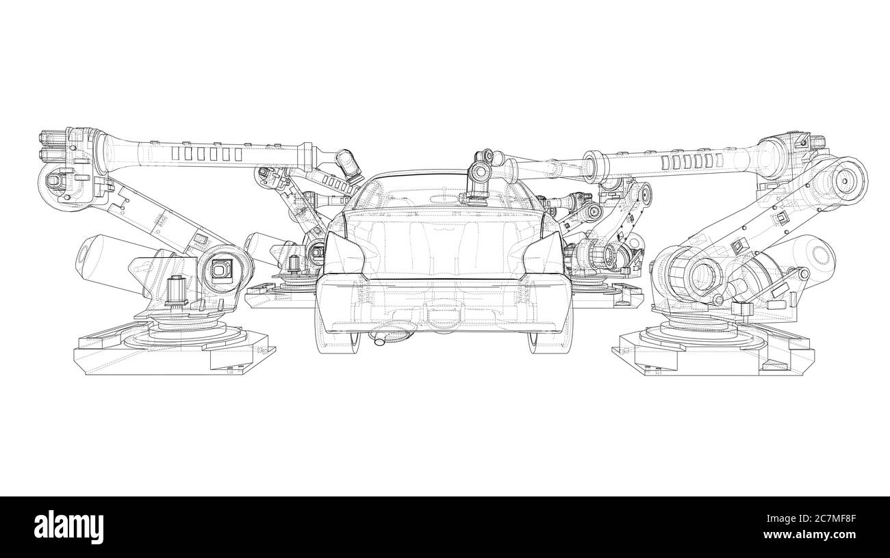 Assembly of motor vehicle Stock Photo Alamy