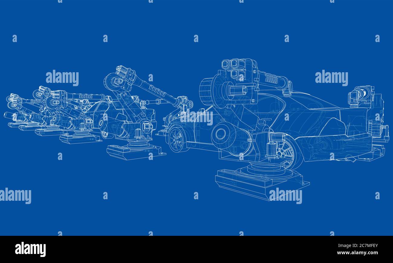 Assembly of motor vehicle Stock Photo - Alamy