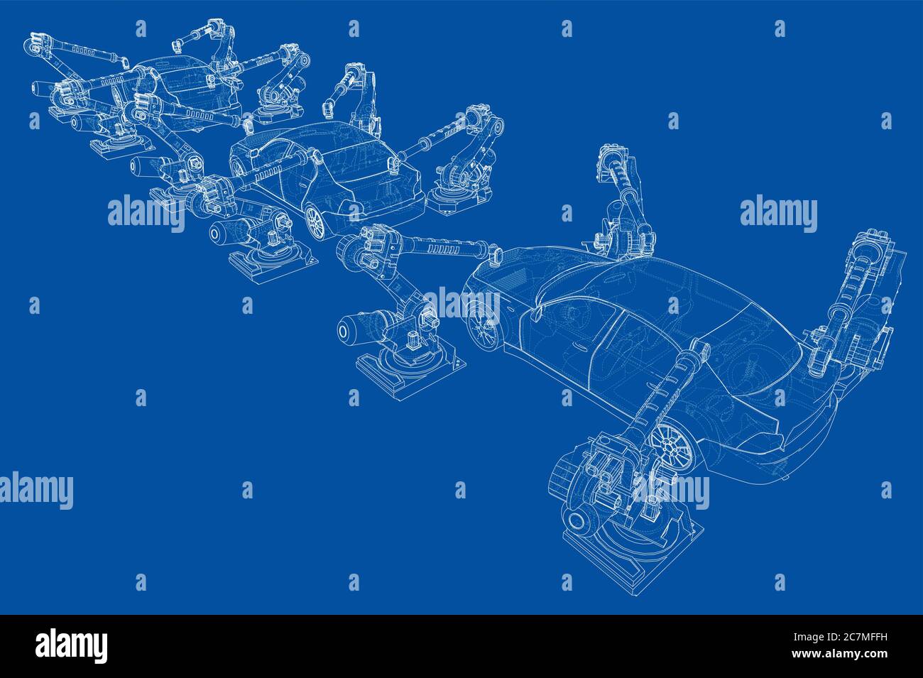 Assembly of motor vehicle Stock Photo - Alamy