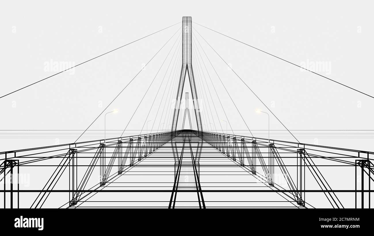 Suspension Bridge  3D Warehouse