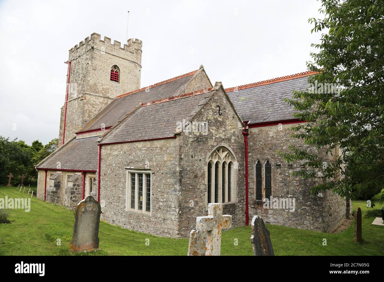 St Michael's church, Church Street, Axmouth, Devon, England, Great Britain, United Kingdom, UK, Europe Stock Photo