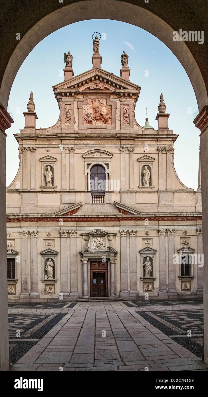 Italy Lombardy - Milan -  Charterhouse of Garegnano Stock Photo