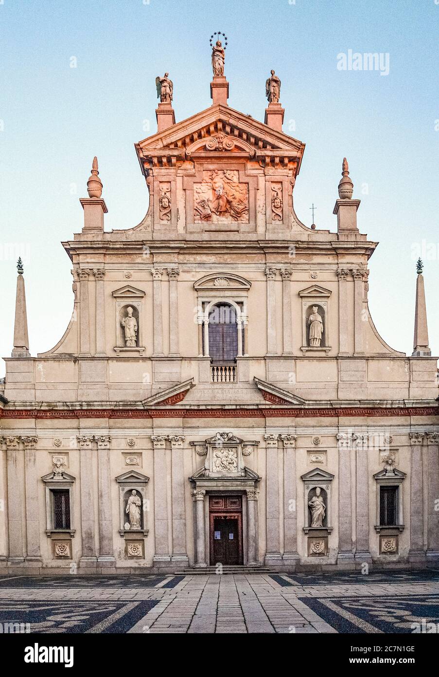 Italy Lombardy - Milan -  Charterhouse of Garegnano Stock Photo