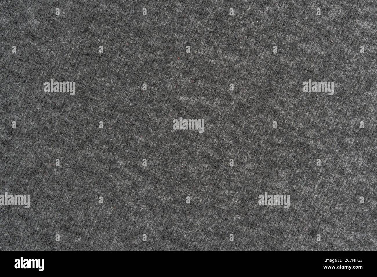 Gray woolen plaid material close-up. Abstract background. Stock Photo