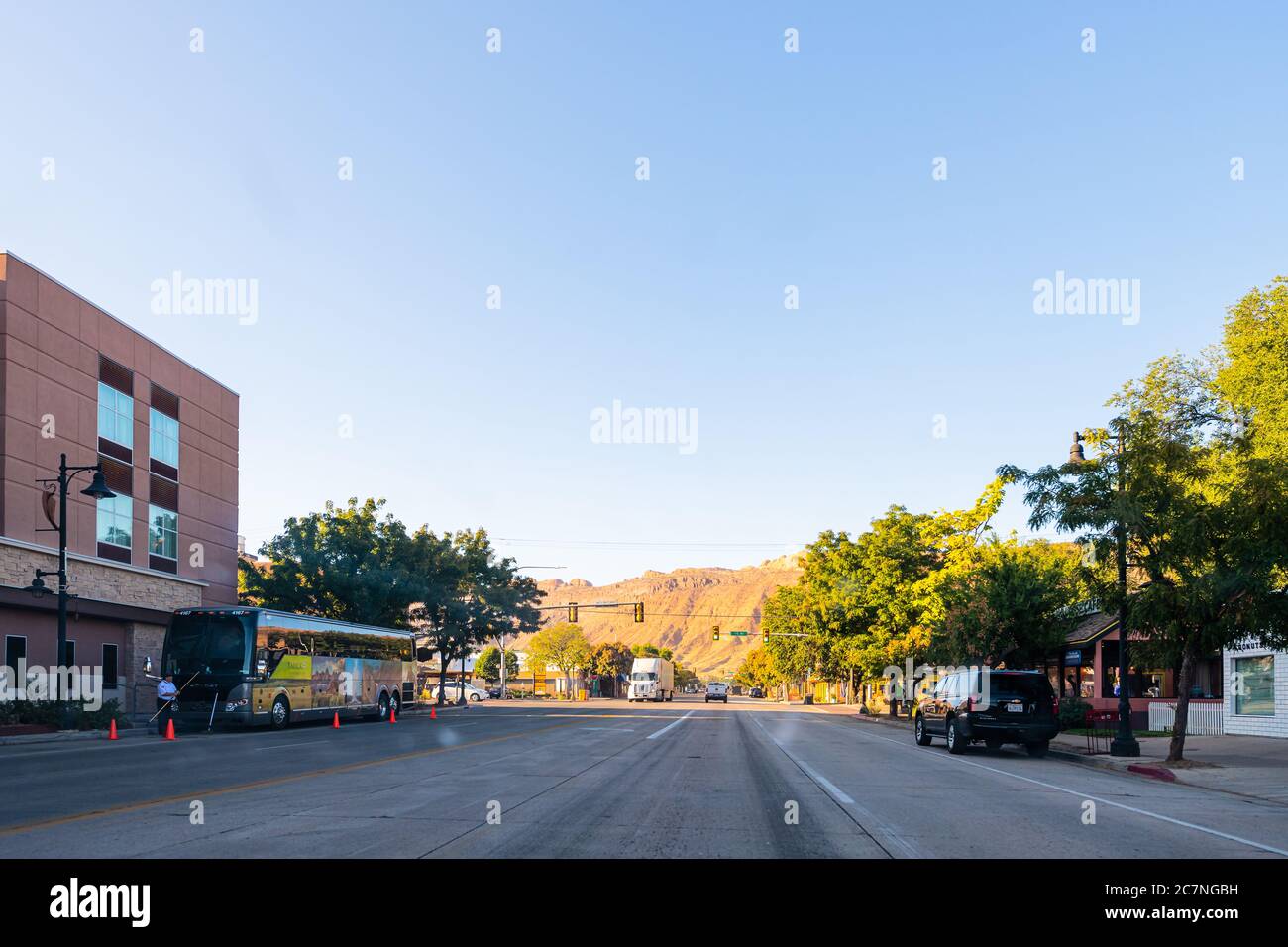 Downtown moab utah hires stock photography and images Alamy