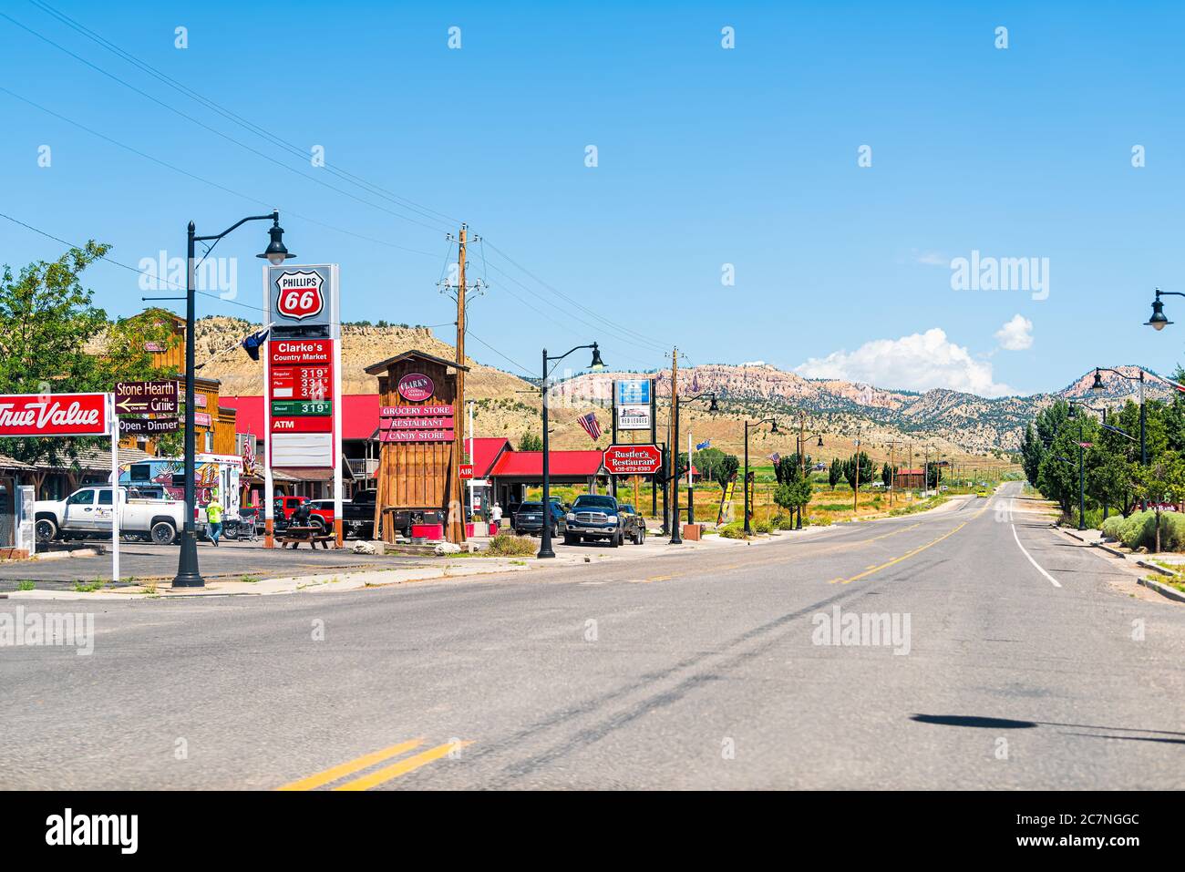 Grand staircase escalante national monument sign hires stock