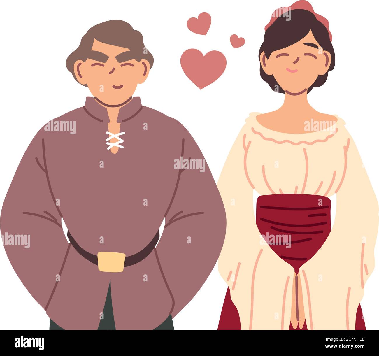 Medieval Couple Dress High Resolution Stock Photography and Images - Alamy