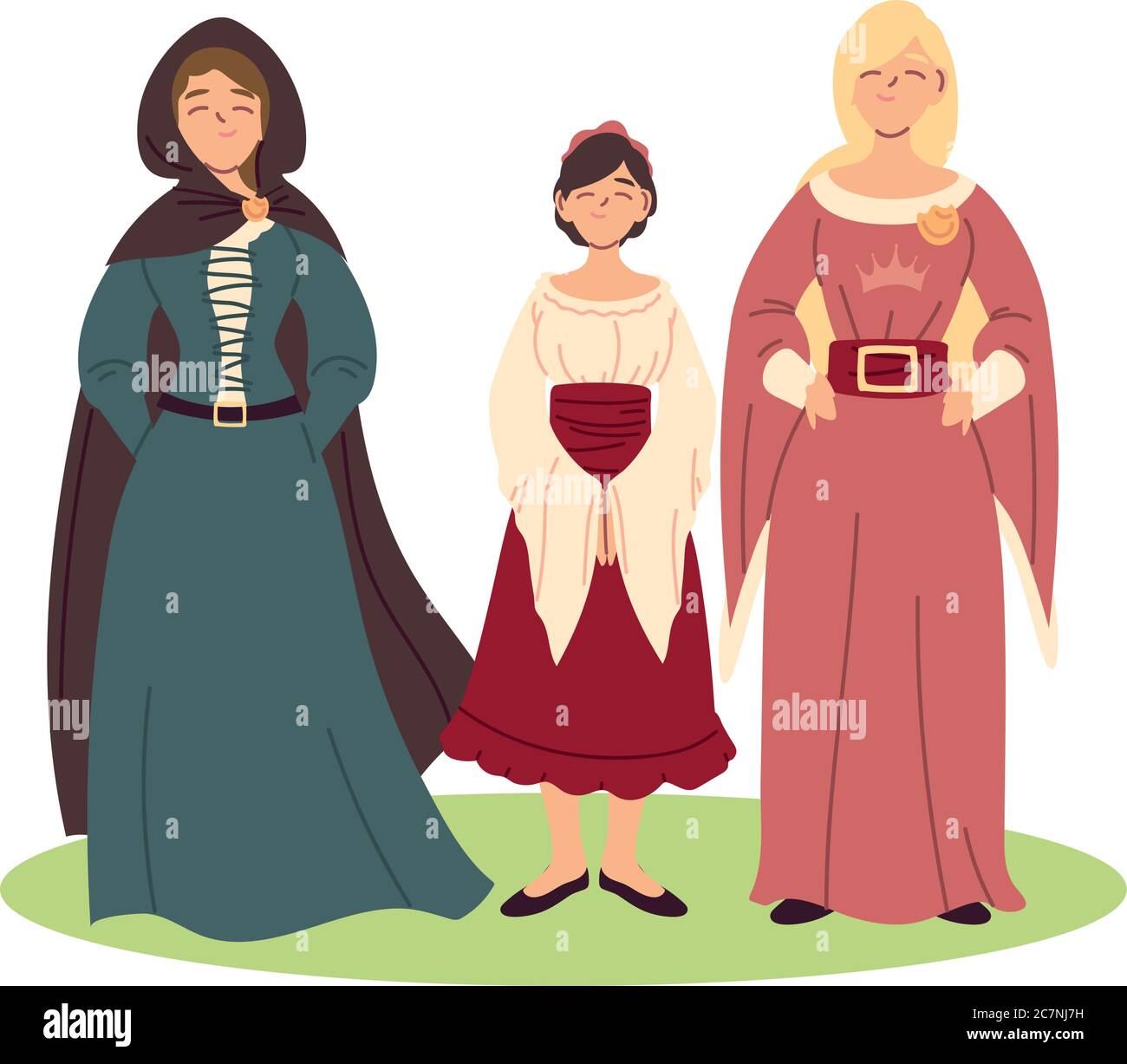 Medieval Women High Resolution Stock Photography and Images - Alamy