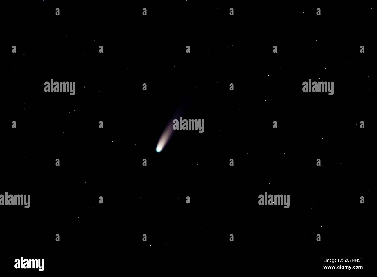 Comet NEOWISE Stock Photo