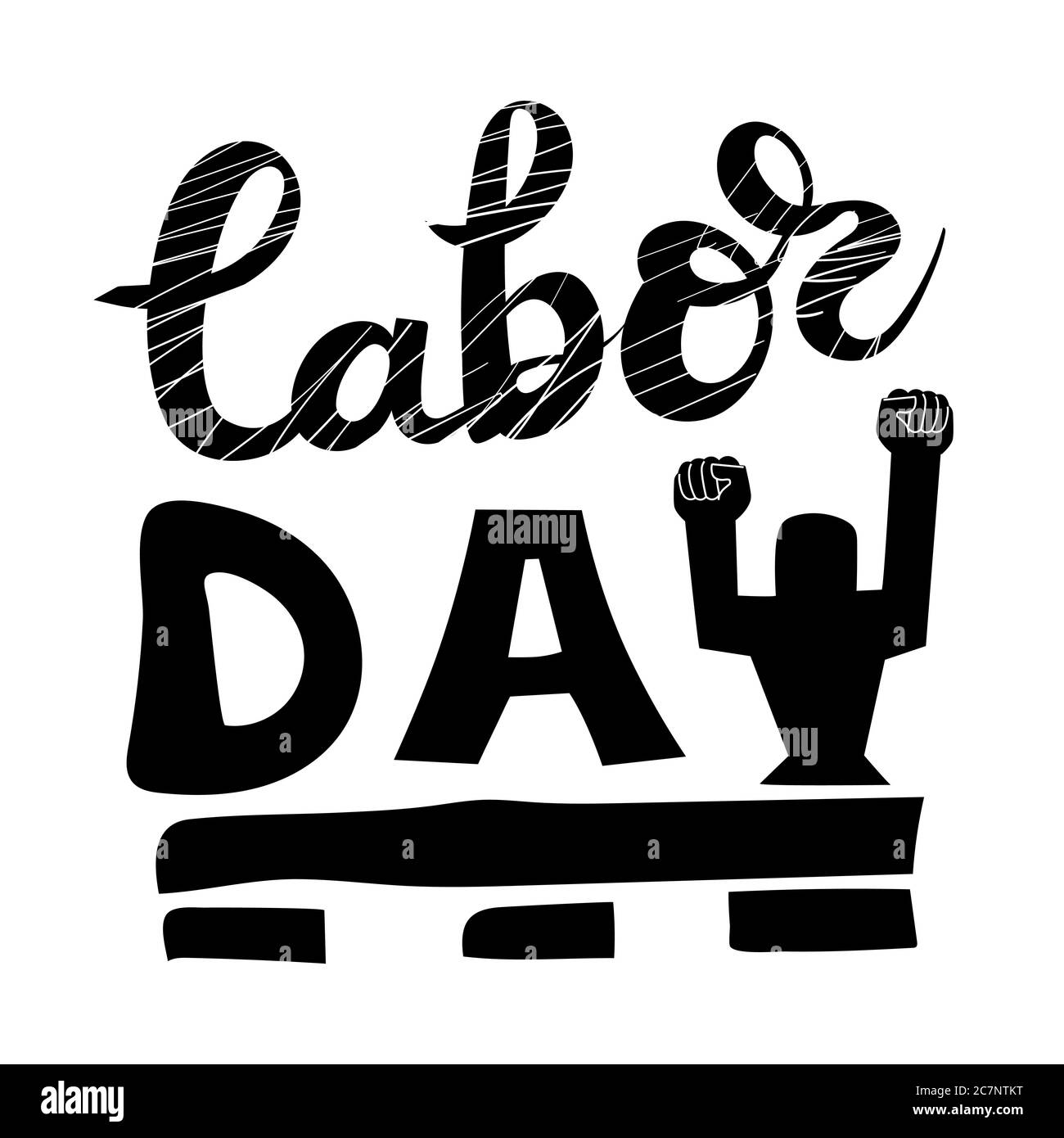 Happy labor day Black and White Stock Photos & Images - Alamy