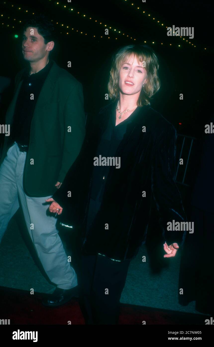 Century City, California, USA 18th January 1996 Actress Mary Stuart Masterson and date attend New Line Cinema's 'Bed of Roses' Premiere on January 18, 1996 at Cineplex Odeon Century Plaza Cinemas in Century City, California, USA. Photo by Barry King/Alamy Stock Photo Stock Photo