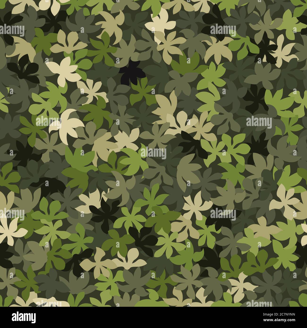 Green camouflage pattern background seamless vector illustration Stock ...