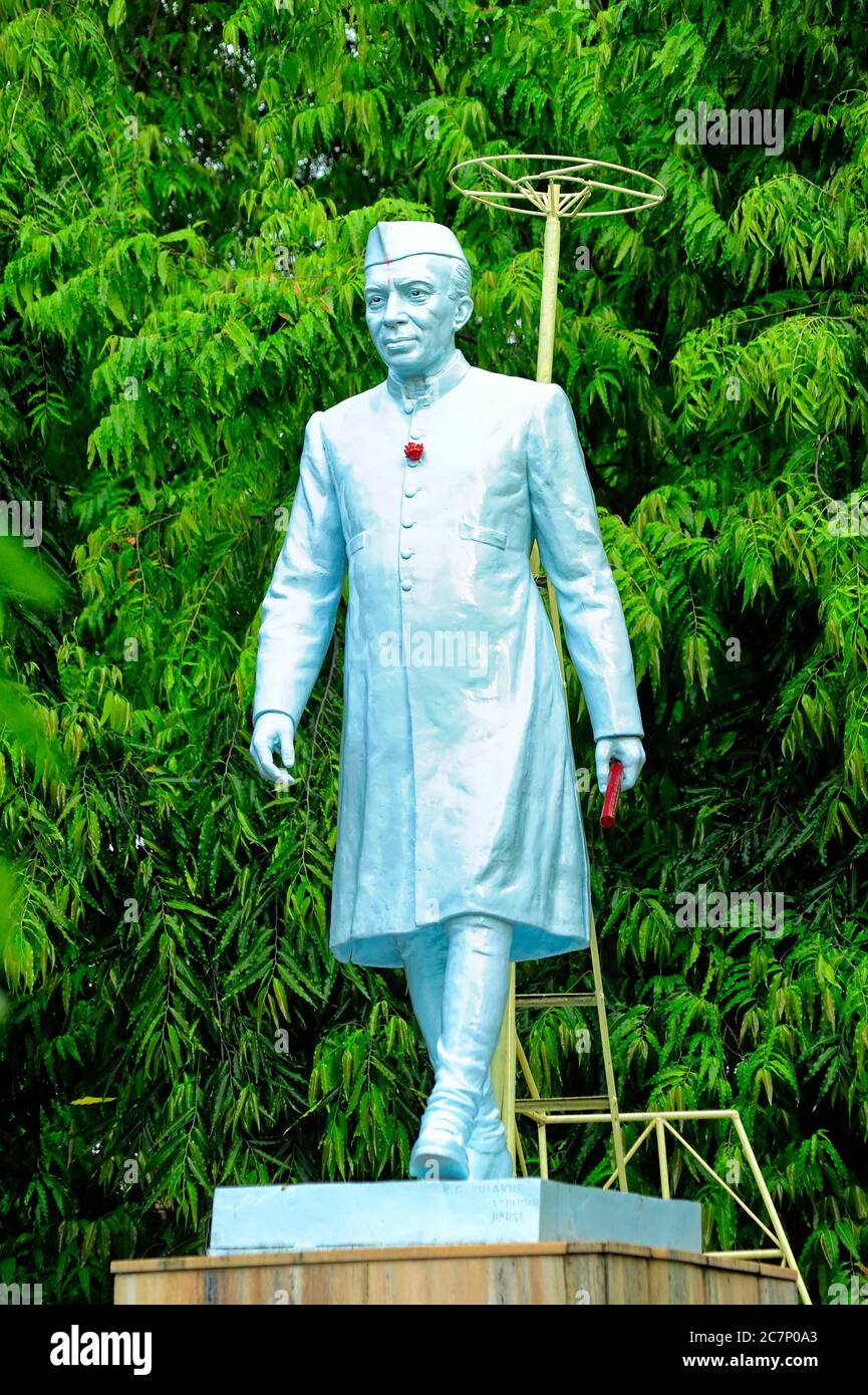 Jawaharlal nehru statue hi-res stock photography and images - Alamy