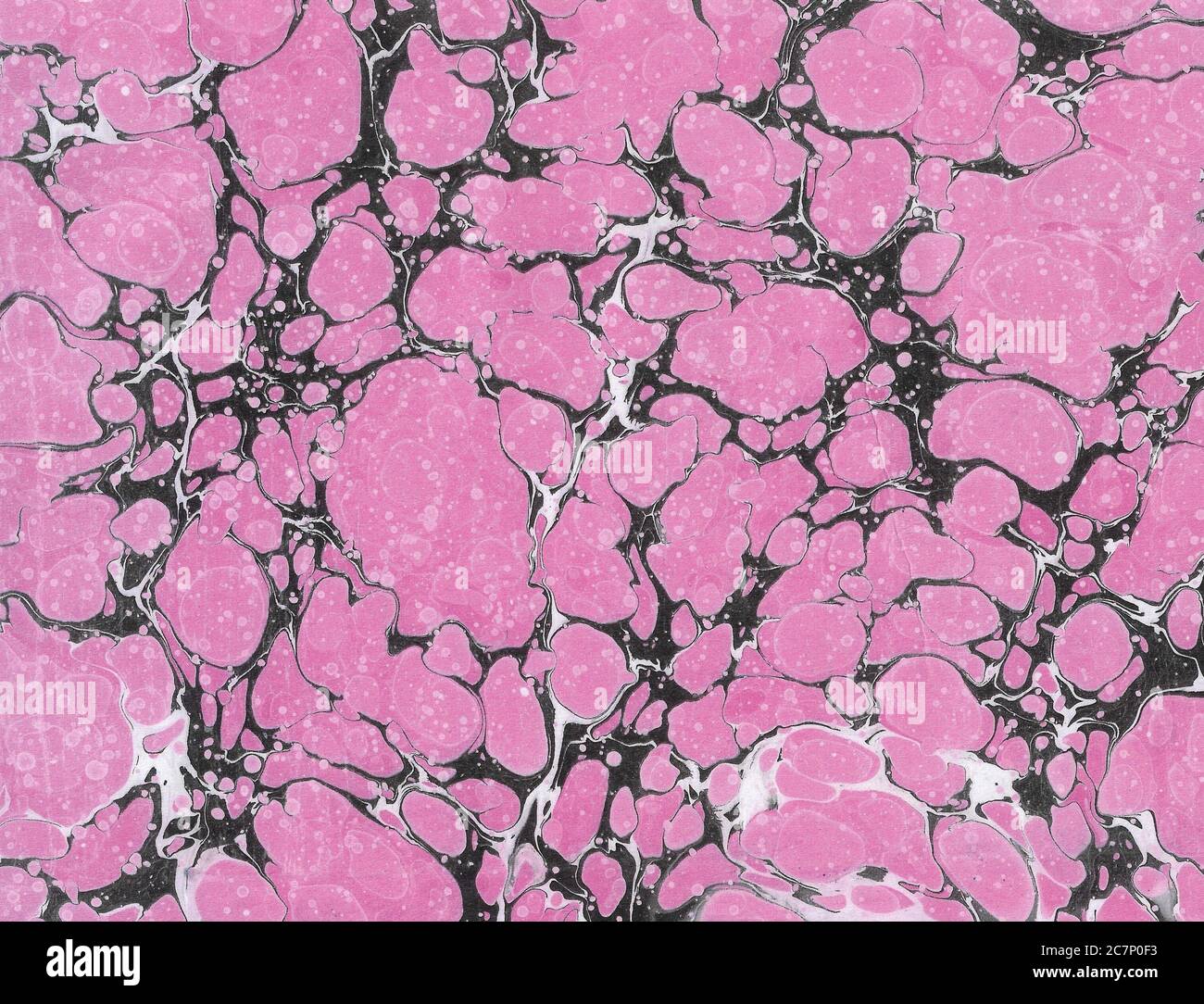 Handmade pink and black marble background,design Stock Photo Alamy