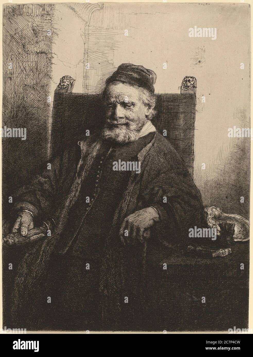 Artwork from the famous old master painter Rembrandt Stock Photo Alamy