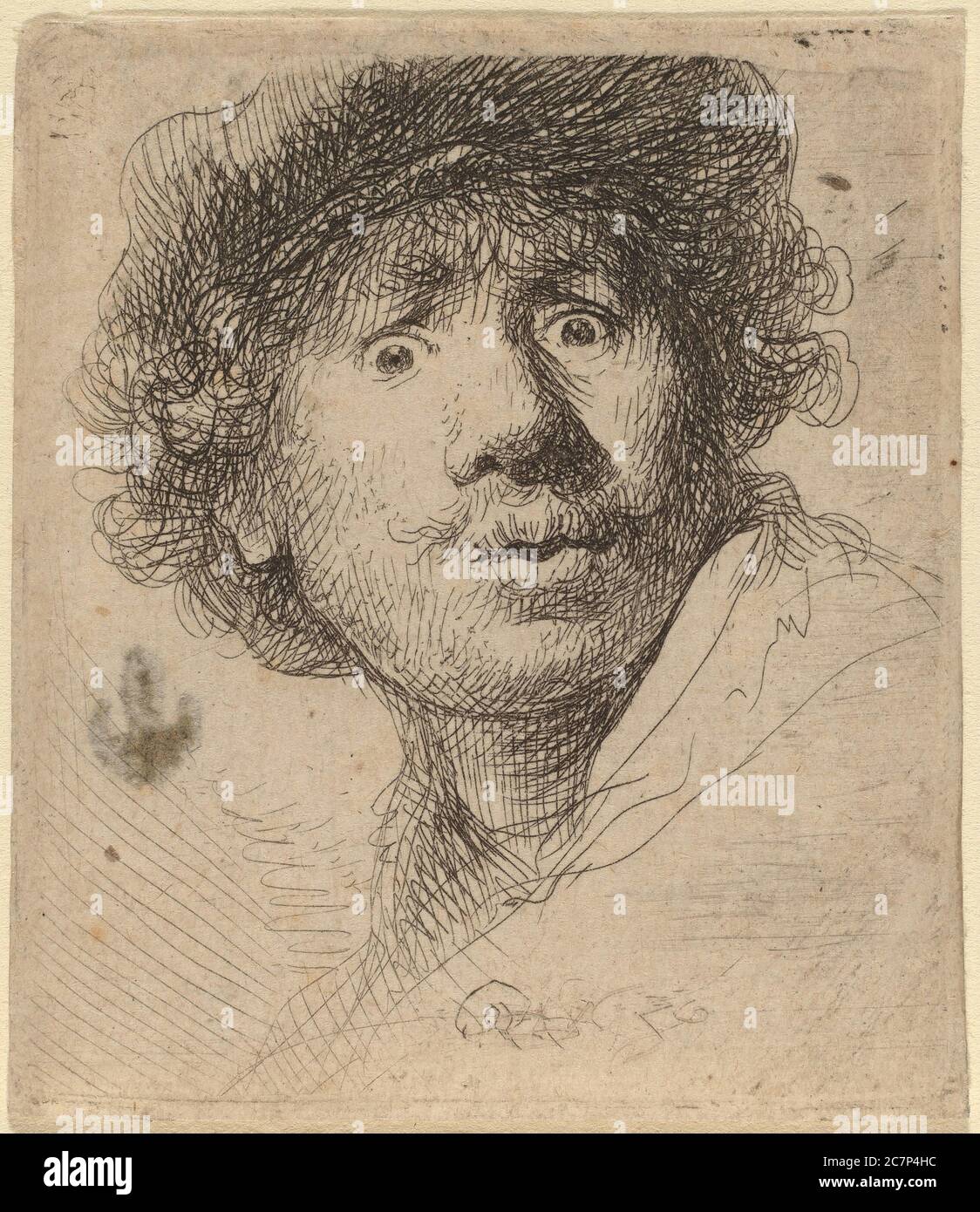Artwork from the famous old master painter Rembrandt Stock Photo Alamy