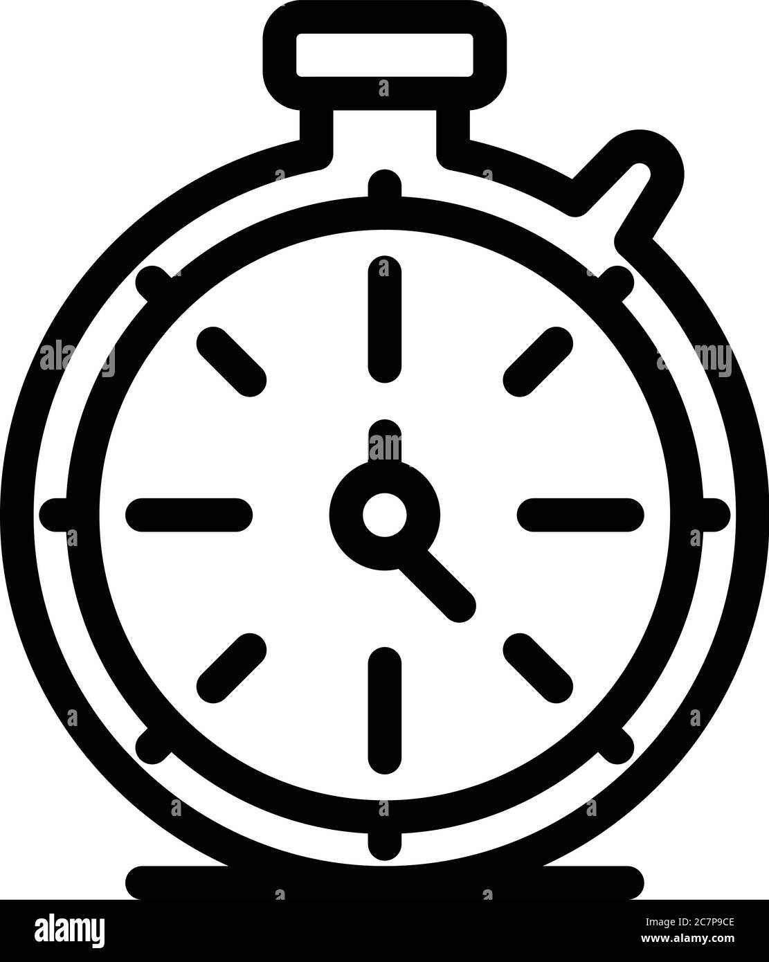 Sport stopwatch icon, outline style Stock Vector Image & Art - Alamy