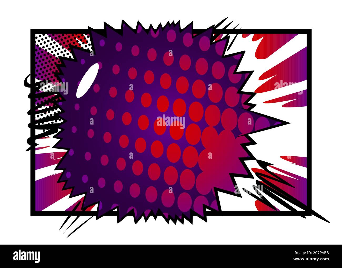 Cartoon design colored background. Comic book backdrop illustration