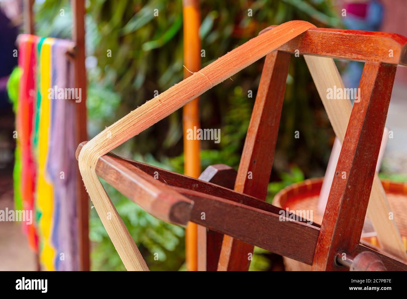 Silk processing hi-res stock photography and images - Alamy
