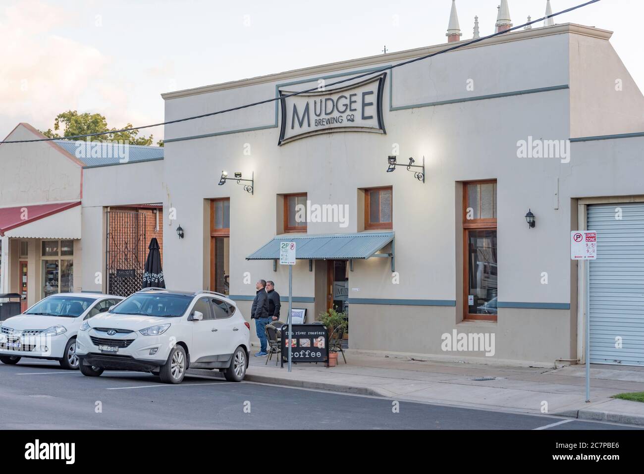 The Mudgee Brewing Company (brewery) building in Church Street, Mudgee