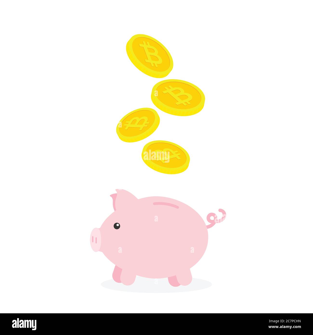 piggy bank vector Stock Vector Image & Art Alamy