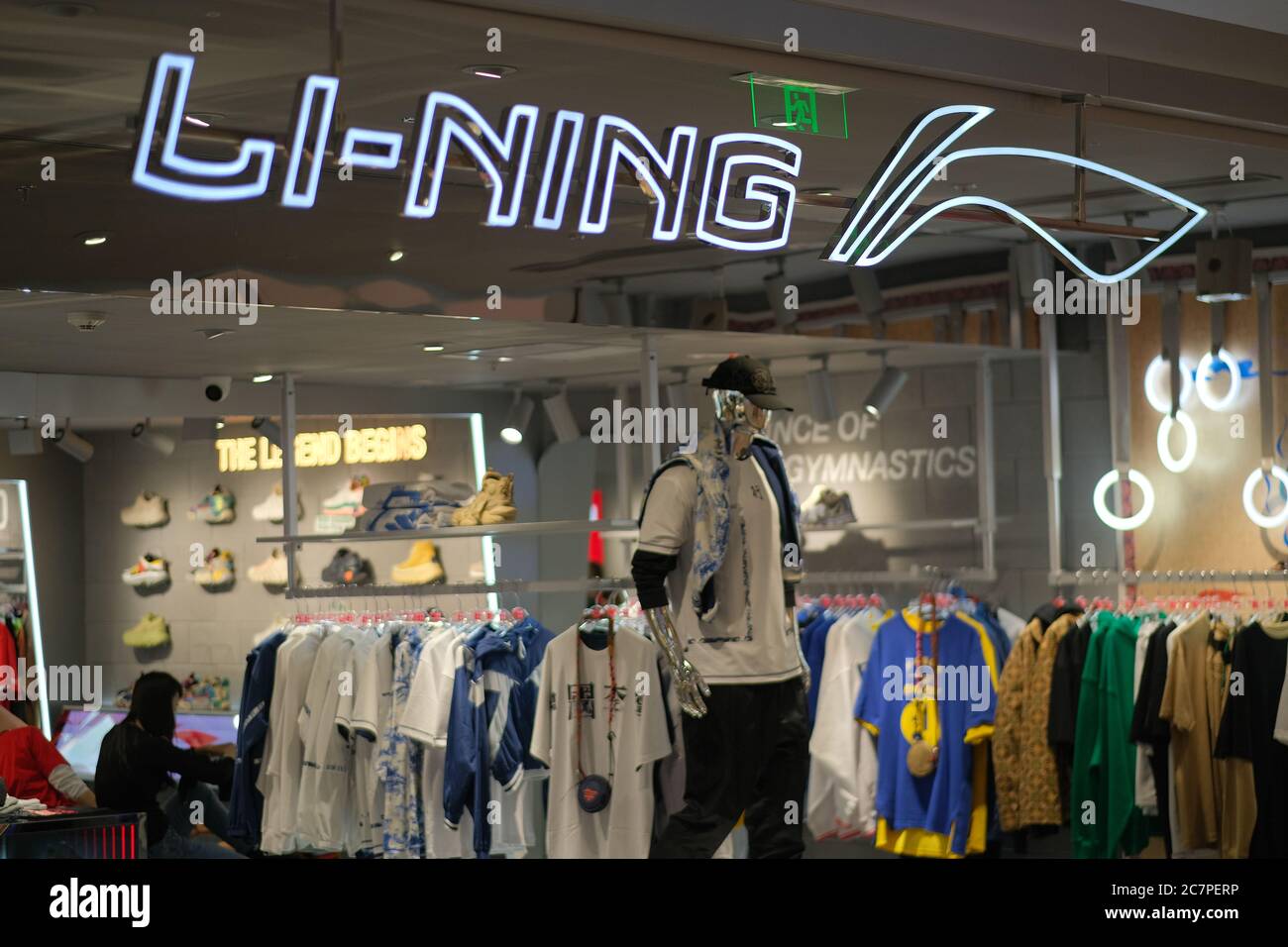 Chinese sports brand li ning discount